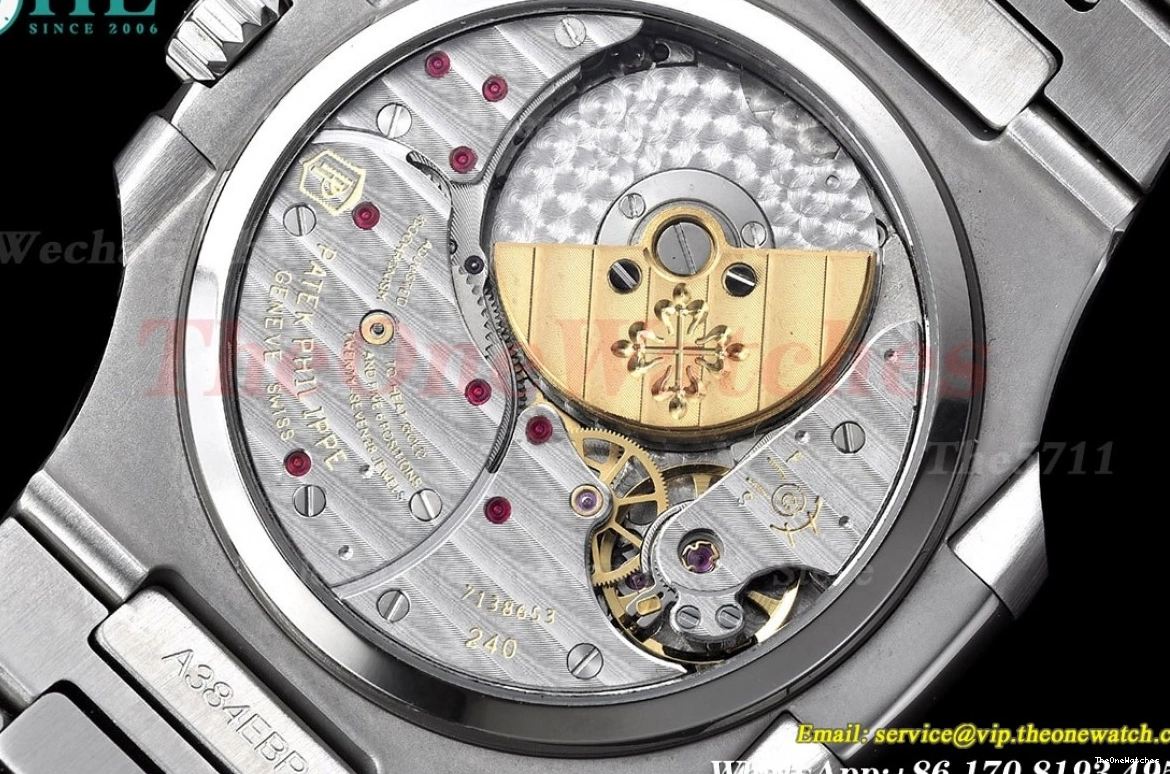 GRF 5712 SS 40mm Nautilus SS A240 Blue Stk 0324